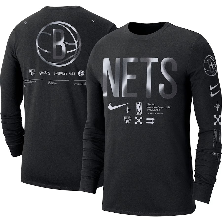 Men's Brooklyn Nets Nike White 2022/23 Legend On-Court Practice Performance  Long Sleeve T-Shirt