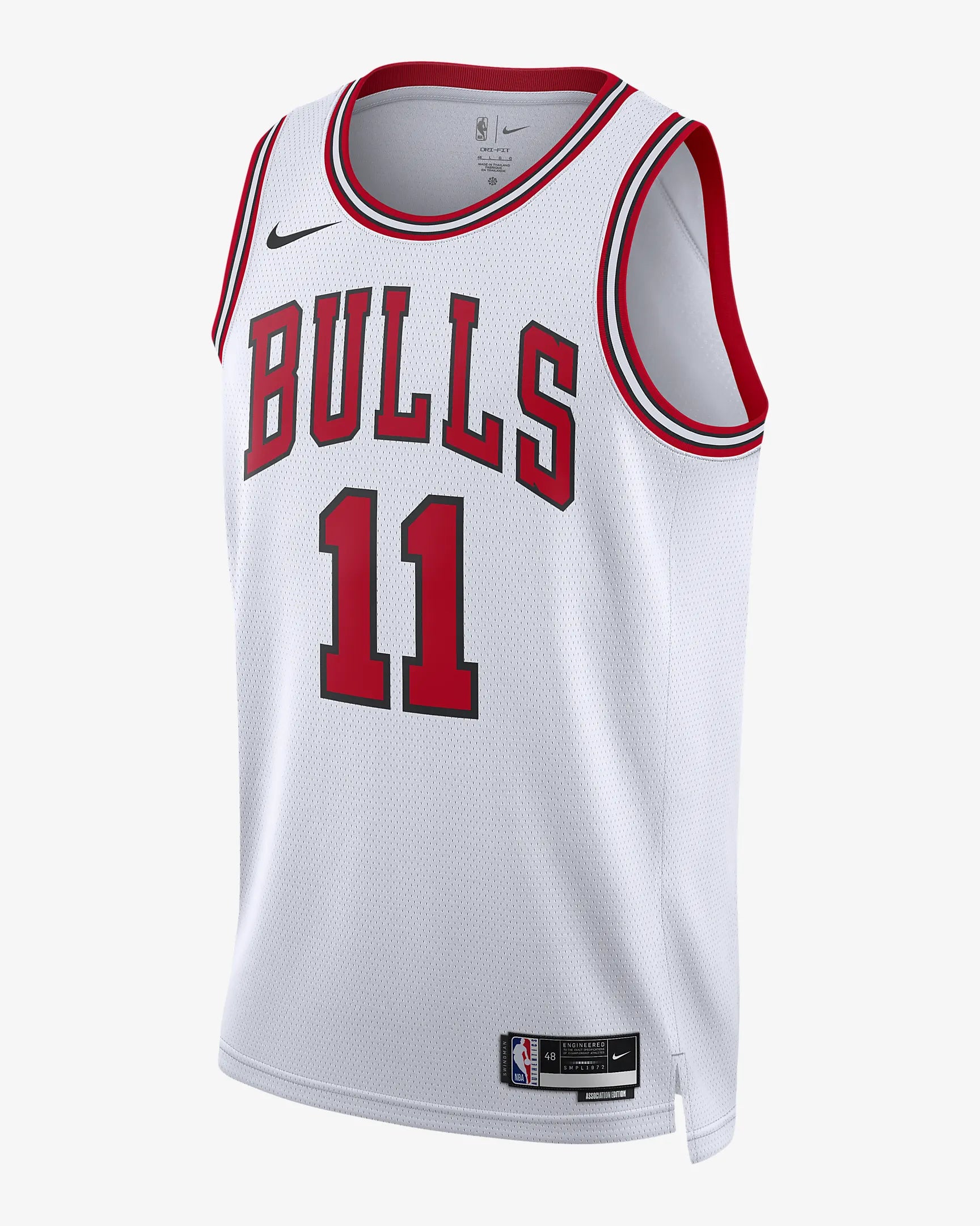 Mitchell & Ness Chicago Bulls Checkered Swingman Basketball Jersey
