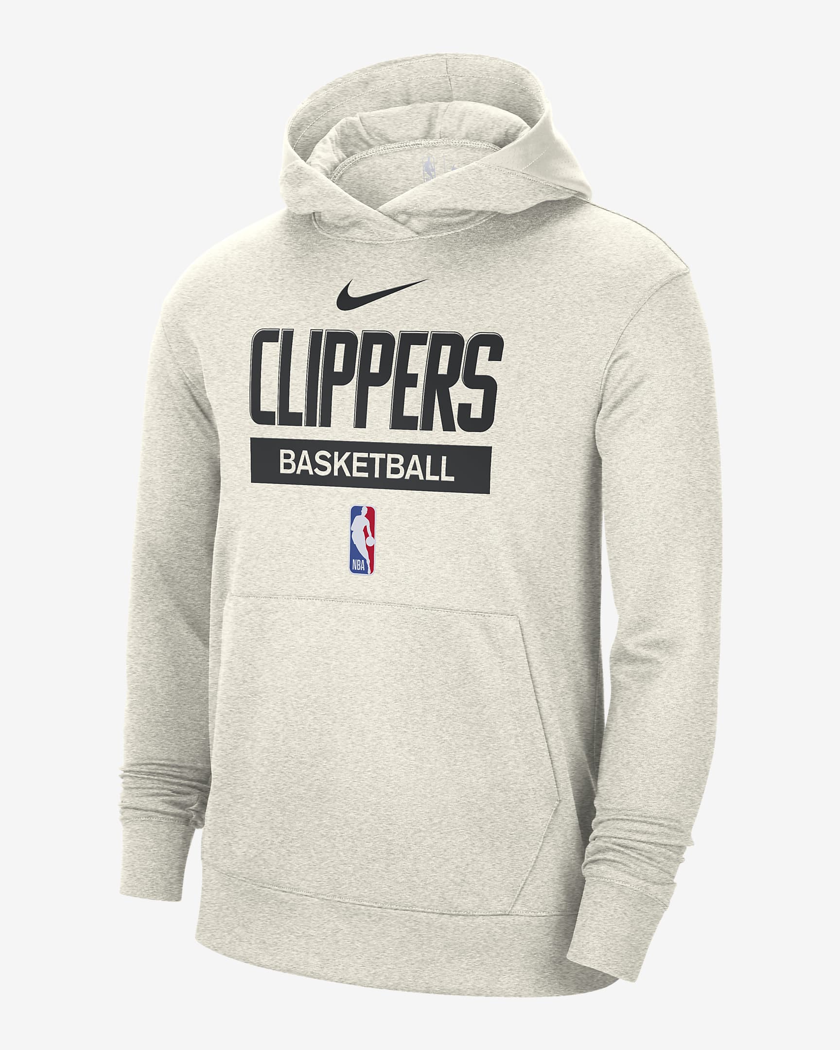 Nike La Clippers Spotlight Men's Dri-fit Nba Pullover Hoodie In