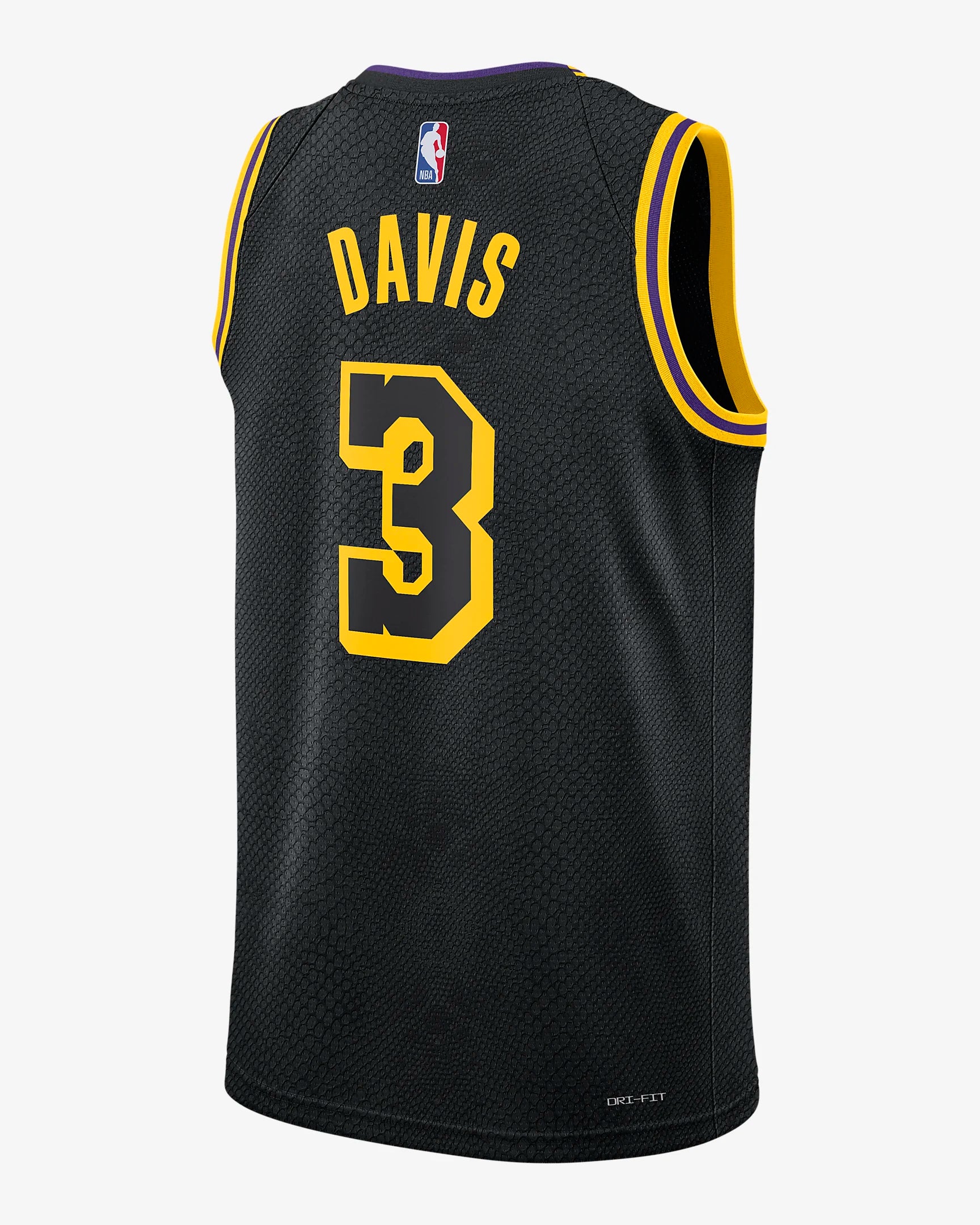 Anthony Davis Los Angeles Lakers City Edition Nike Dri-FIT NBA Swingman  Jersey.