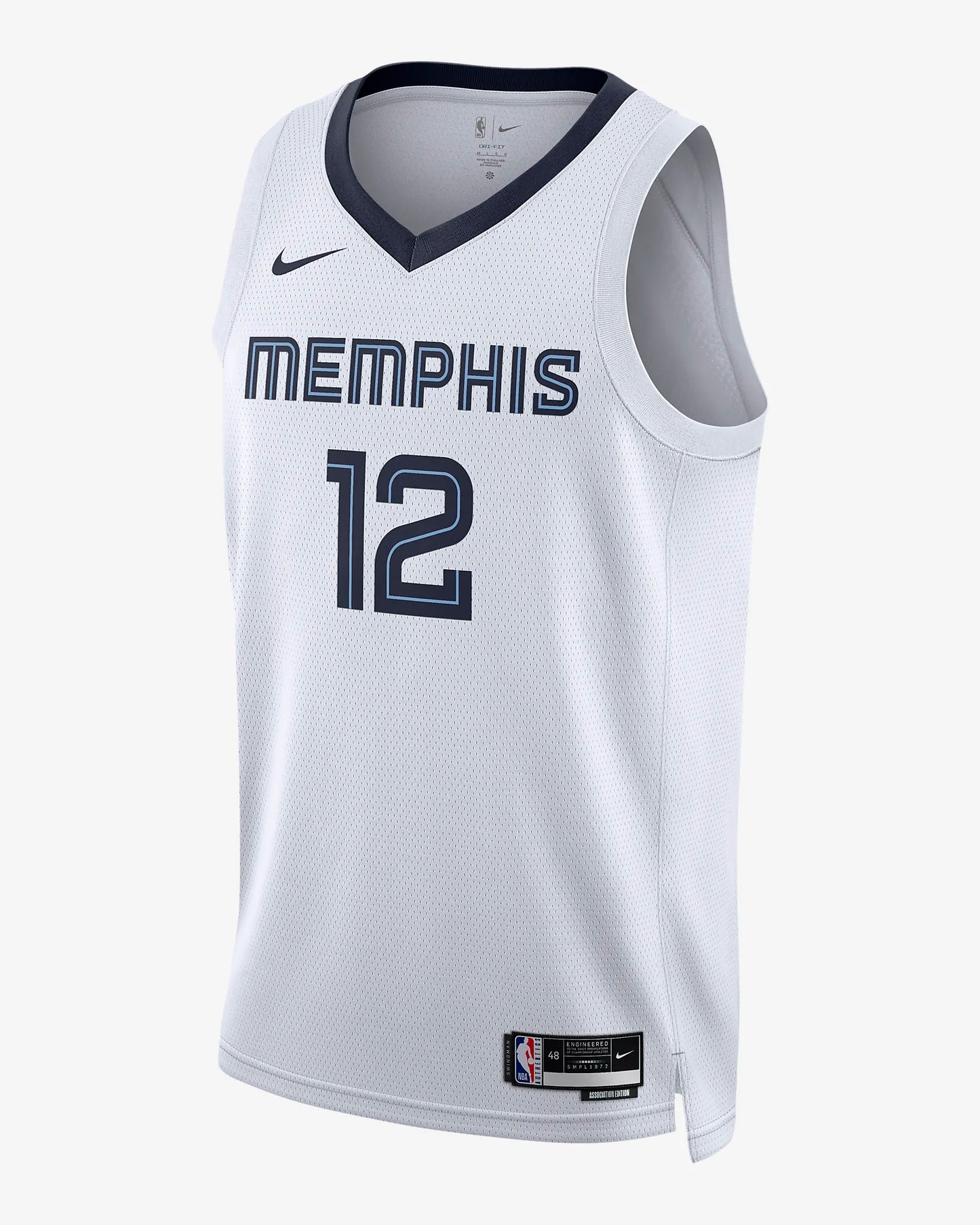 Nike NBA Team limited Jersey SW Fan Edition Gray Memphis Grizzlies 11 Navy  Dark blue 'Blue' - 864485-420