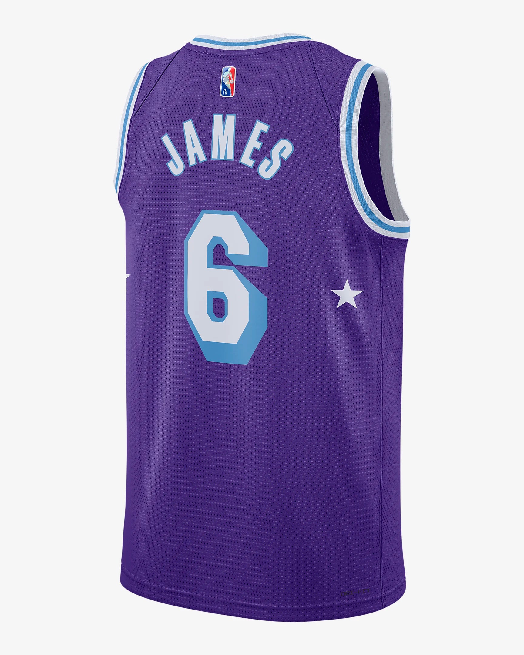 Nike Dri-FIT NBA Los Angeles Lakers City Edition Jersey / Field Purple